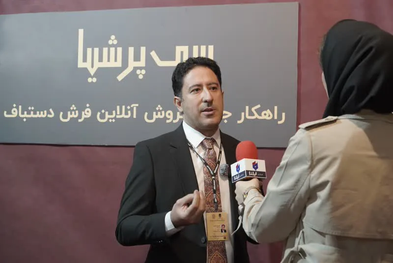 Dariush Akradi during an ILNA interview